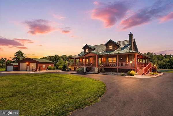 31.8 Acres of Recreational Land with Home for Sale in Aspers, Pennsylvania