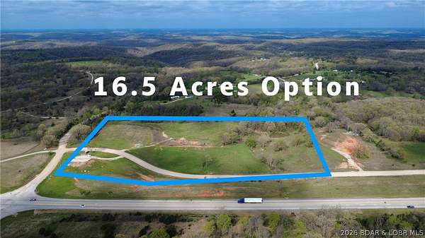 16.6 Acres of Mixed-Use Land for Sale in Camdenton, Missouri
