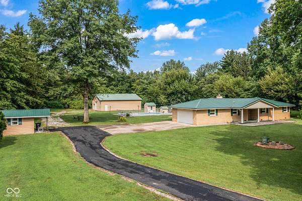 3 Acres of Land with Home for Sale in Anderson, Indiana