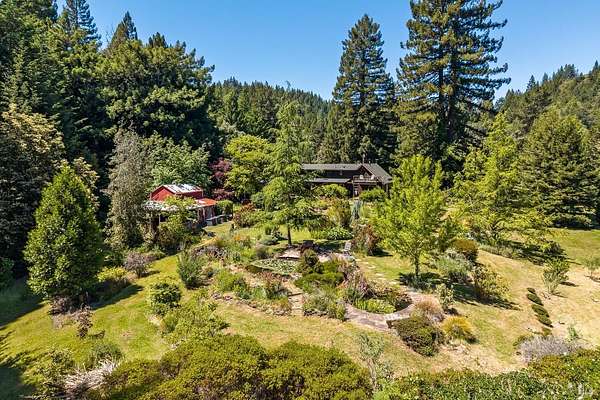 3 Acres of Land with Home for Sale in Comptche, California