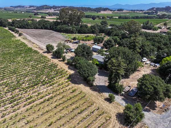 7.72 Acres of Land with Home for Sale in Napa, California
