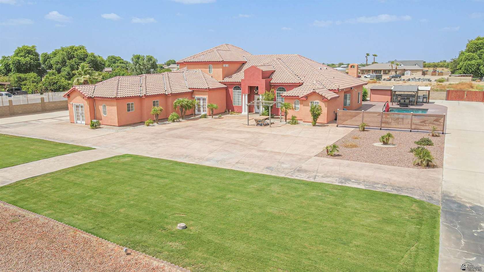 1.88 Acres of Land with Home for Sale in Yuma, Arizona