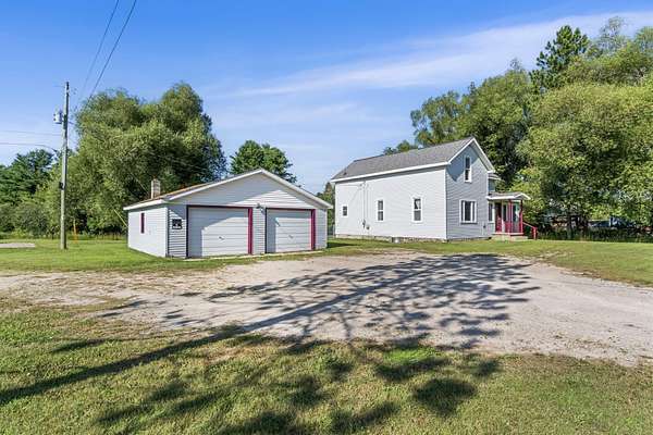 2.5 Acres of Land with Home for Sale in Cheboygan, Michigan