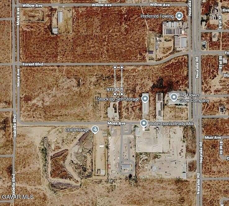0.9 Acres of Commercial Land for Sale in California City, California