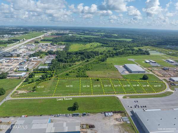1.39 Acres of Commercial Land for Sale in Broussard, Louisiana