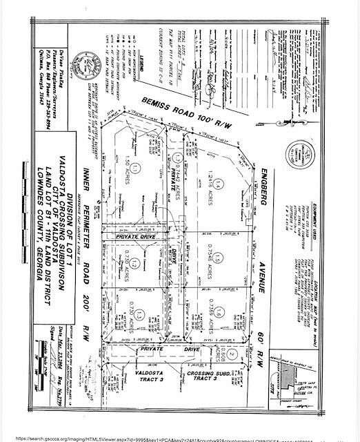 0.68 Acres of Commercial Land for Sale in Valdosta, Georgia