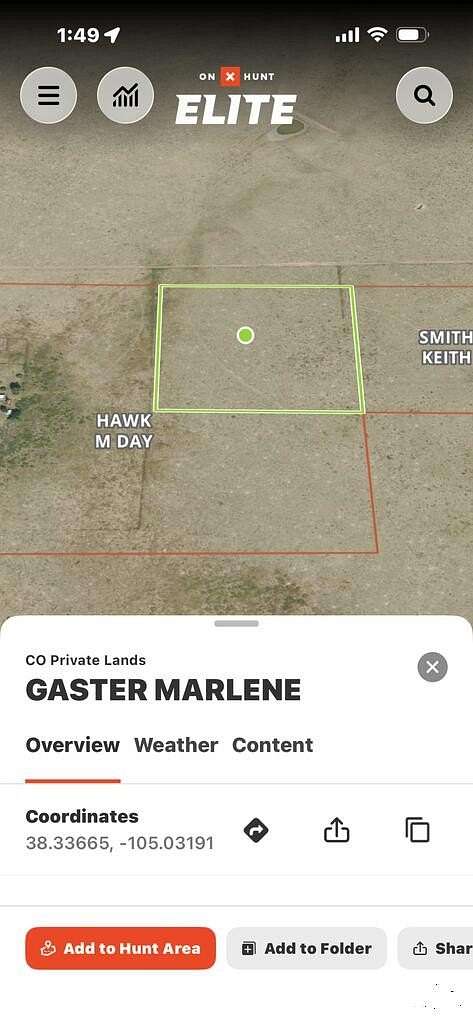 10.3 Acres of Agricultural Land for Sale in Florence, Colorado