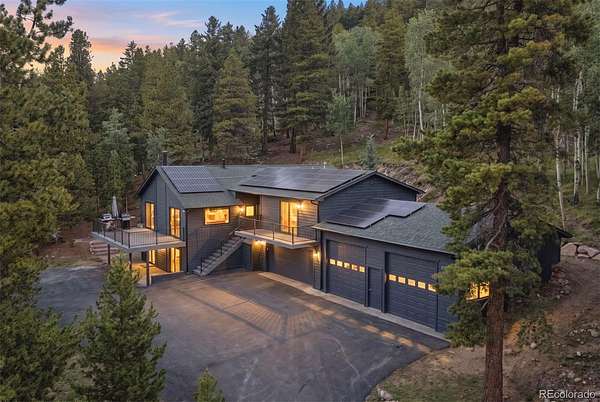 5 Acres of Land with Home for Sale in Conifer, Colorado