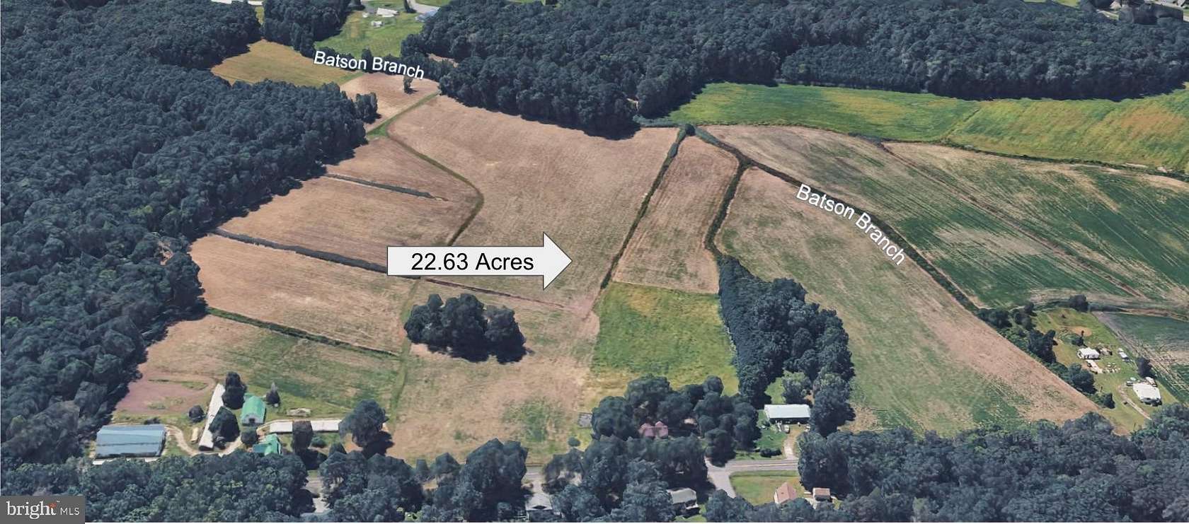 22.6 Acres of Agricultural & Residential Land for Sale in Frankford, Delaware