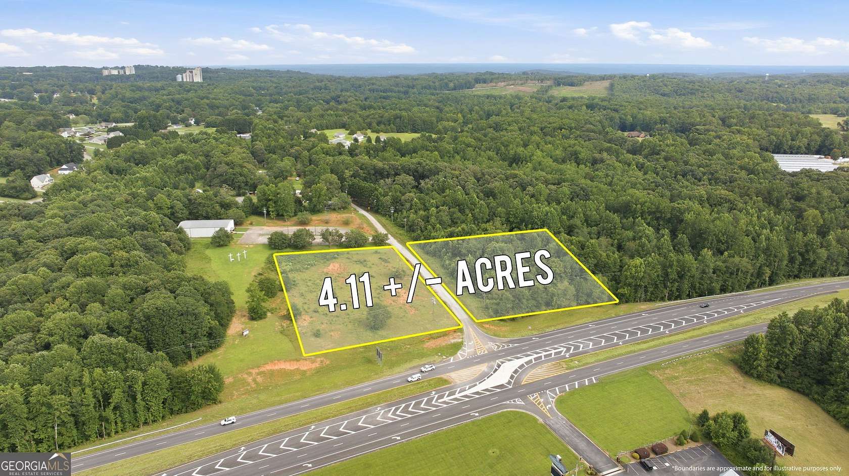 4.1 Acres of Commercial Land for Sale in Baldwin, Georgia