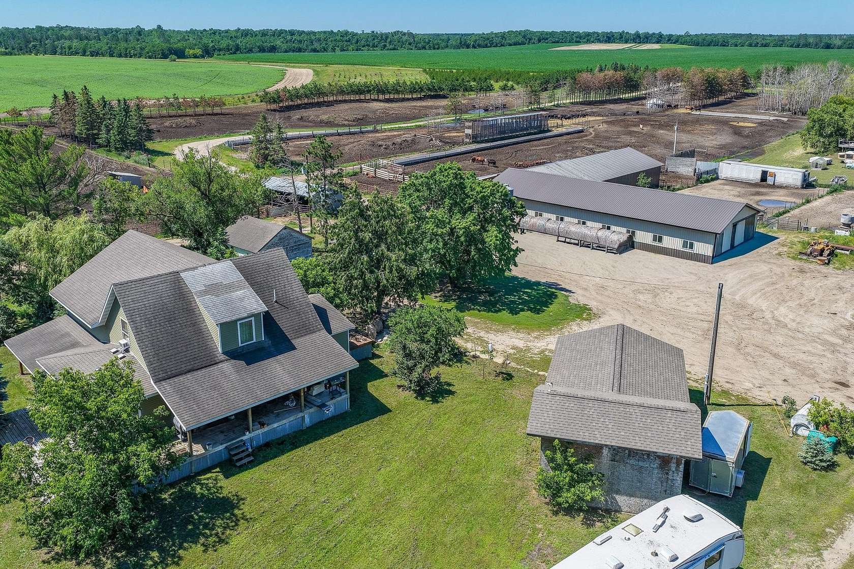 17.4 Acres of Land with Home for Sale in Park Rapids, Minnesota
