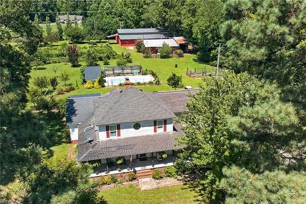 3 Acres of Land with Home for Sale in Suffolk, Virginia