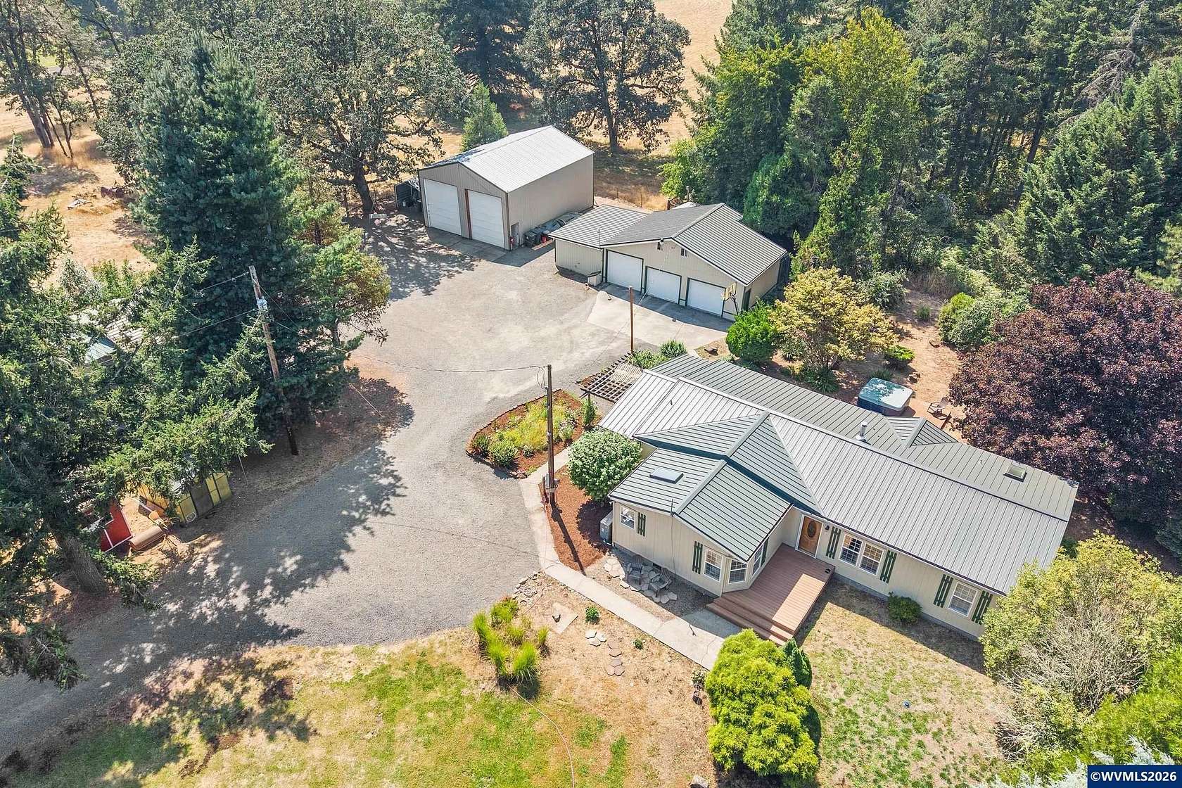 2.4 Acres of Land with Home for Sale in Stayton, Oregon