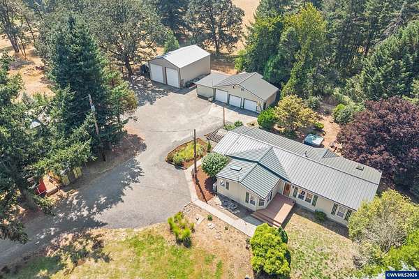 2.4 Acres of Land with Home for Sale in Stayton, Oregon