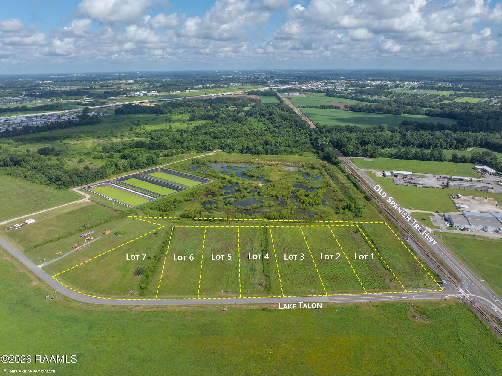 9 Acres of Commercial Land for Sale in Broussard, Louisiana