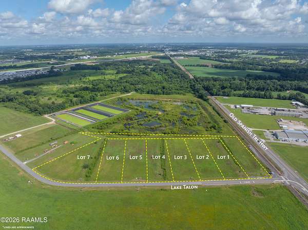 9 Acres of Commercial Land for Sale in Broussard, Louisiana