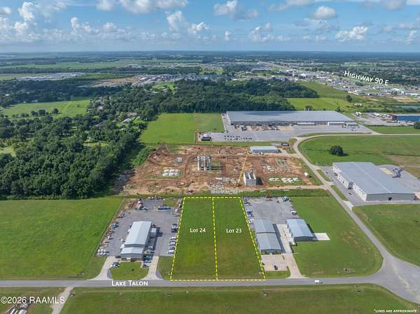 2.6 Acres of Commercial Land for Sale in Broussard, Louisiana