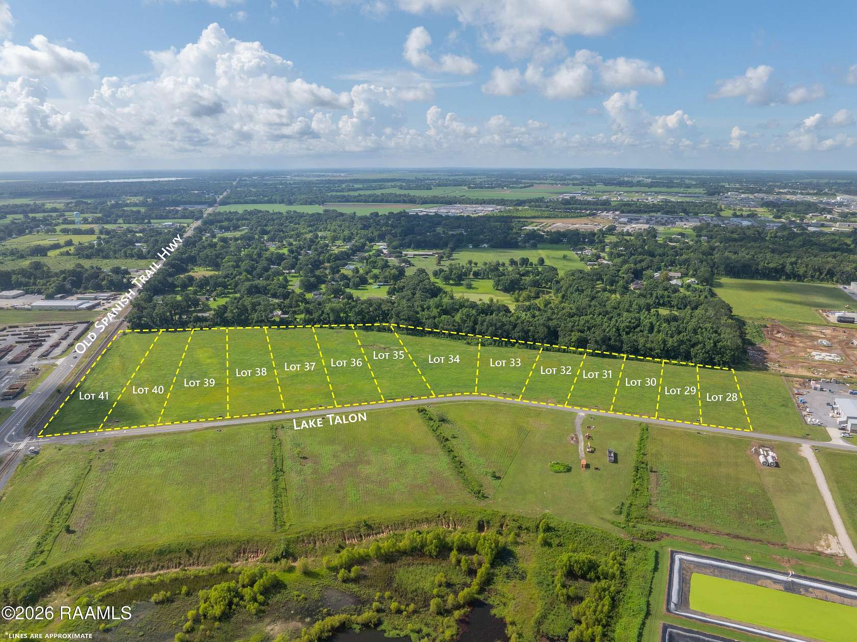 6.3 Acres of Commercial Land for Sale in Broussard, Louisiana