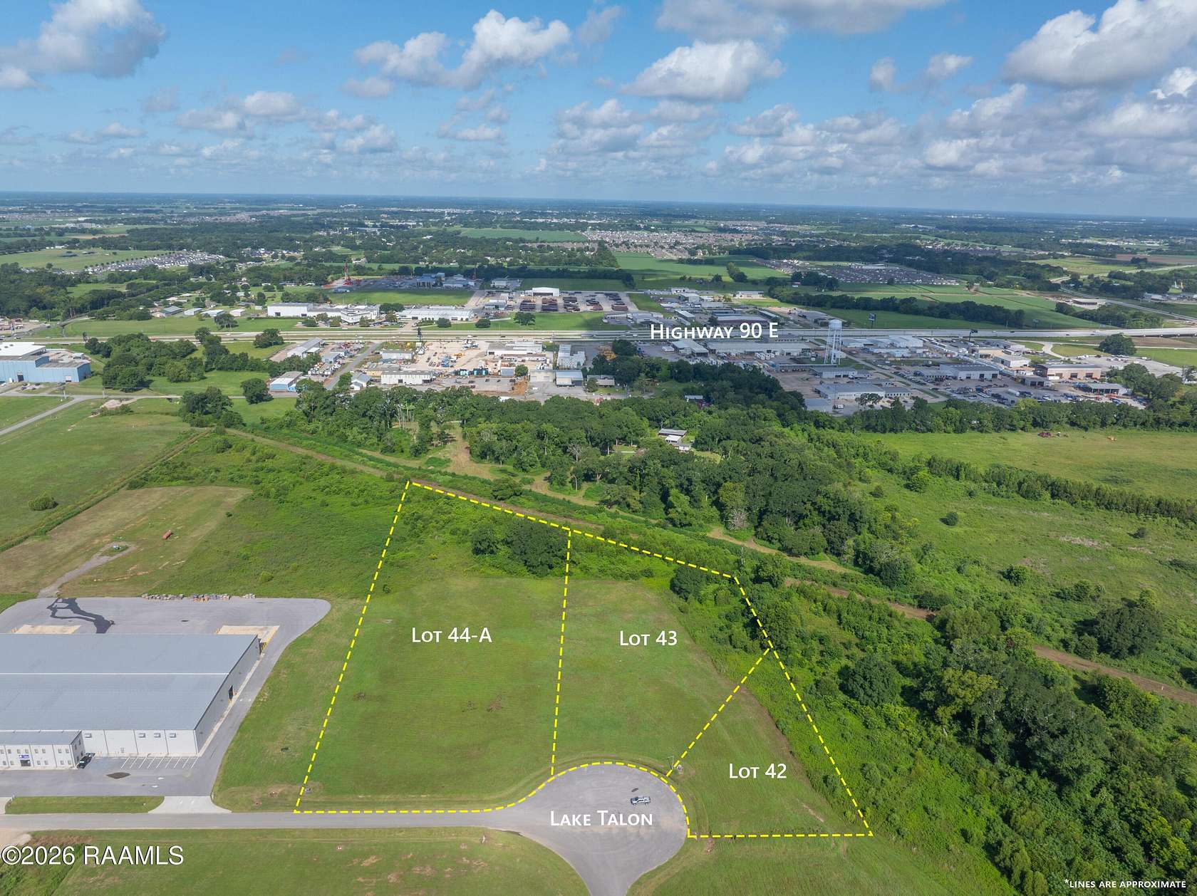 28.9 Acres of Commercial Land for Sale in Broussard, Louisiana