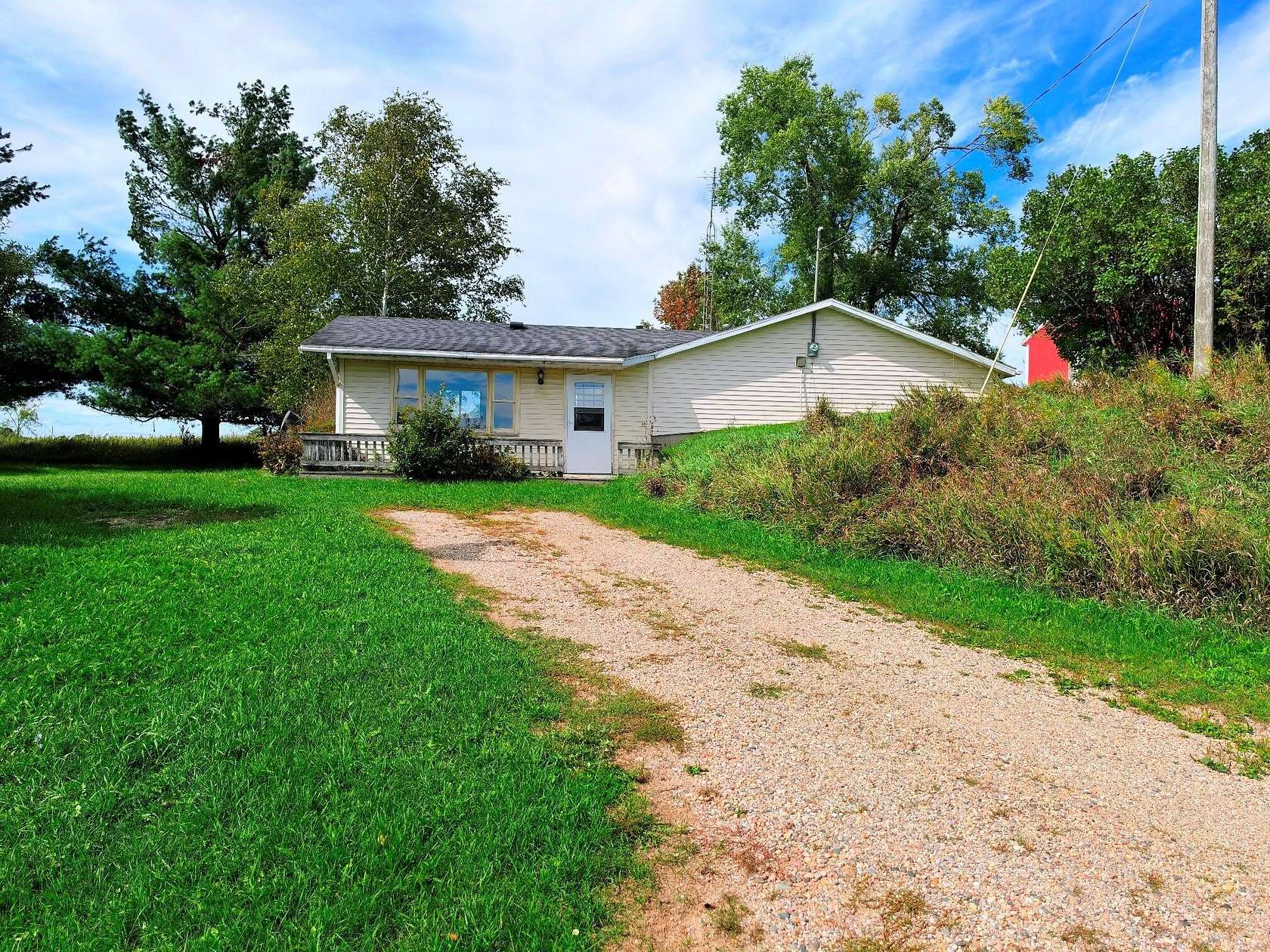 20 Acres of Recreational Land with Home for Sale in Evart, Michigan