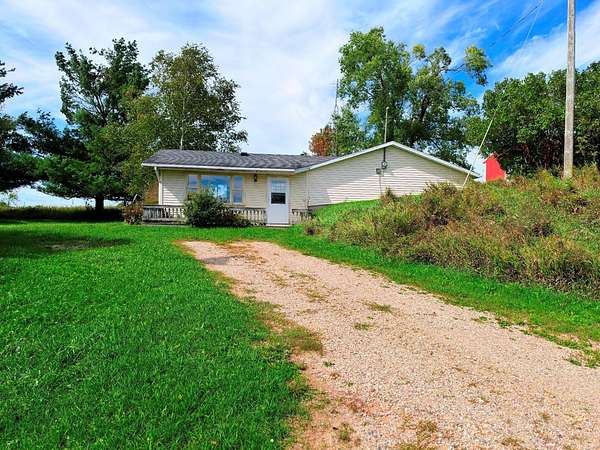 20 Acres of Recreational Land with Home for Sale in Evart, Michigan