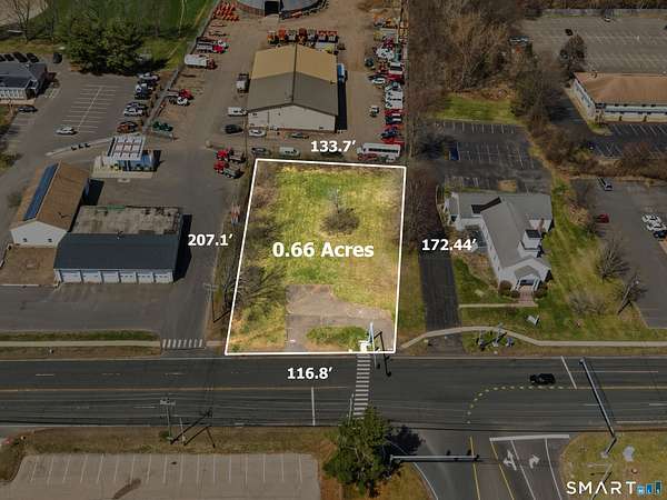 0.66 Acres of Commercial Land for Sale in Vernon, Connecticut