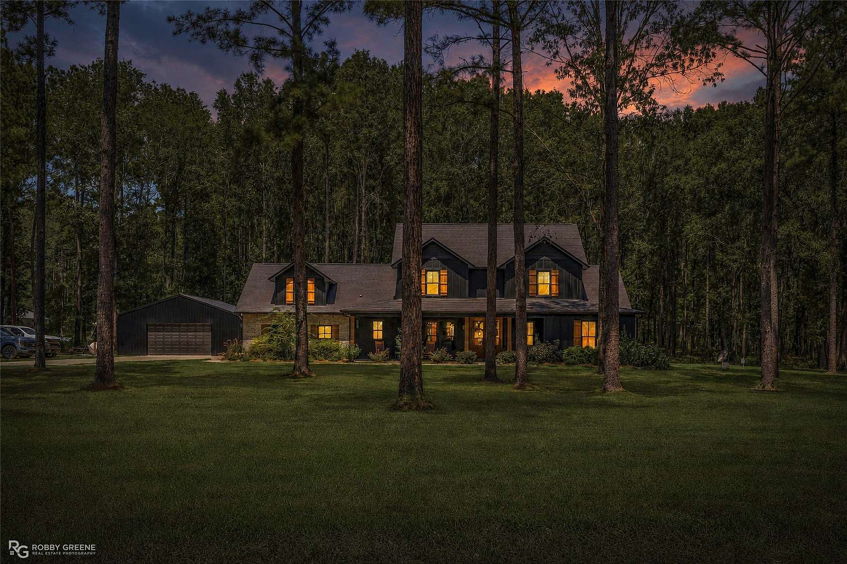 5.85 Acres of Land with Home for Sale in Frierson, Louisiana