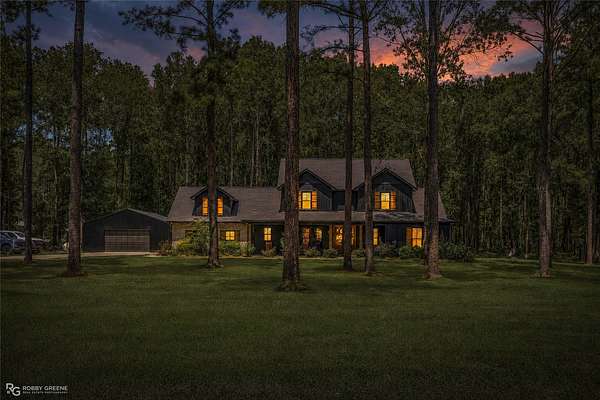 5.85 Acres of Land with Home for Sale in Frierson, Louisiana