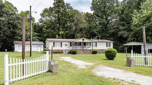 6 Acres of Land with Home for Sale in Washington, North Carolina