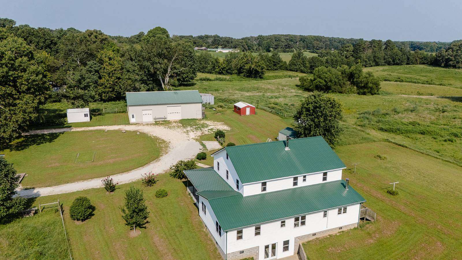 29.2 Acres of Agricultural Land with Home for Sale in McKenzie, Tennessee