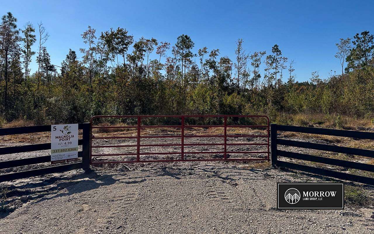 5 Acres of Residential Land for Sale in Vinton, Louisiana