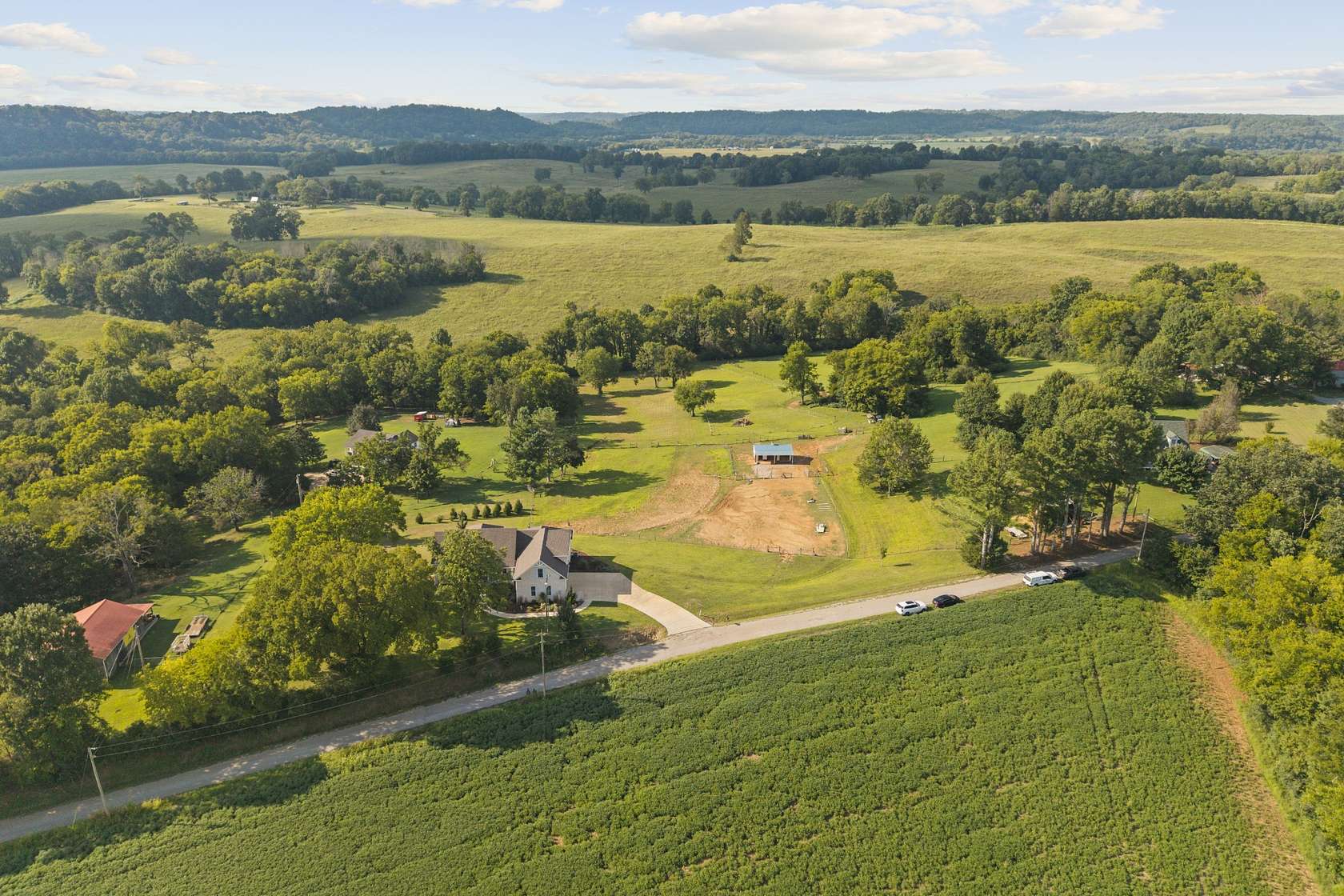 5 Acres of Land with Home for Sale in Williamsport, Tennessee