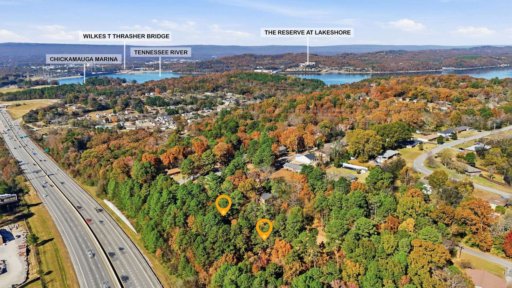 0.92 Acres of Residential Land for Sale in Chattanooga, Tennessee
