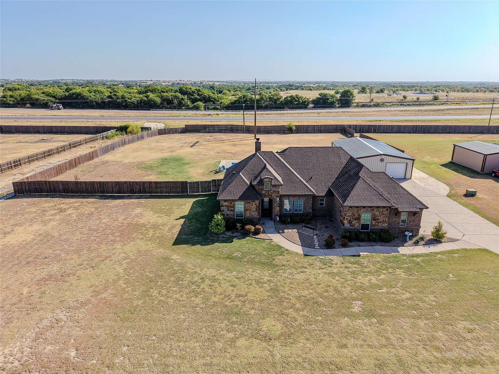 1.58 Acres of Land with Home for Sale in Decatur, Texas