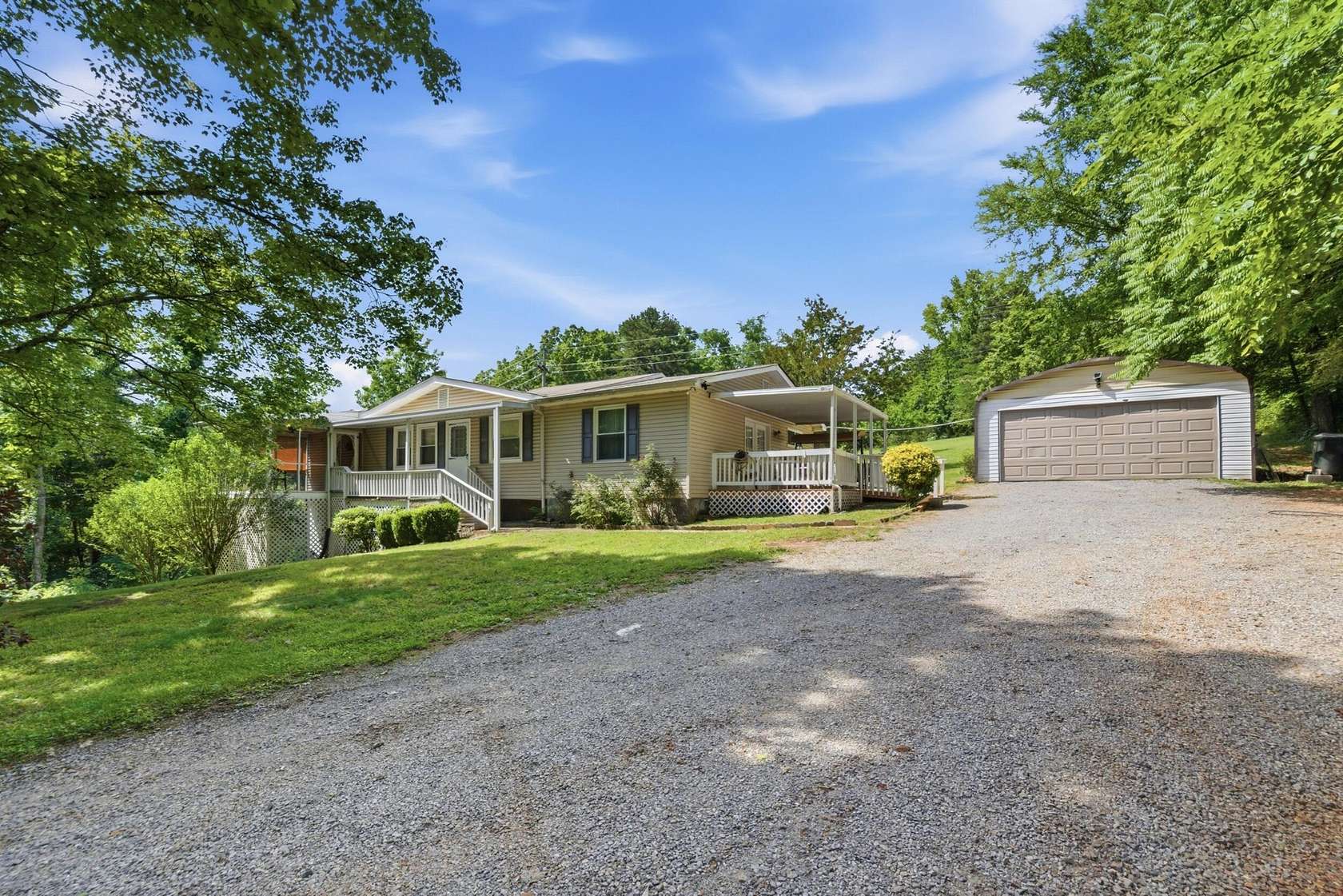 3.1 Acres of Land with Home for Sale in Hixson, Tennessee