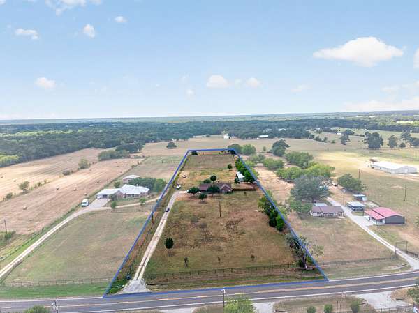 5 Acres of Land with Home for Sale in Kaufman, Texas