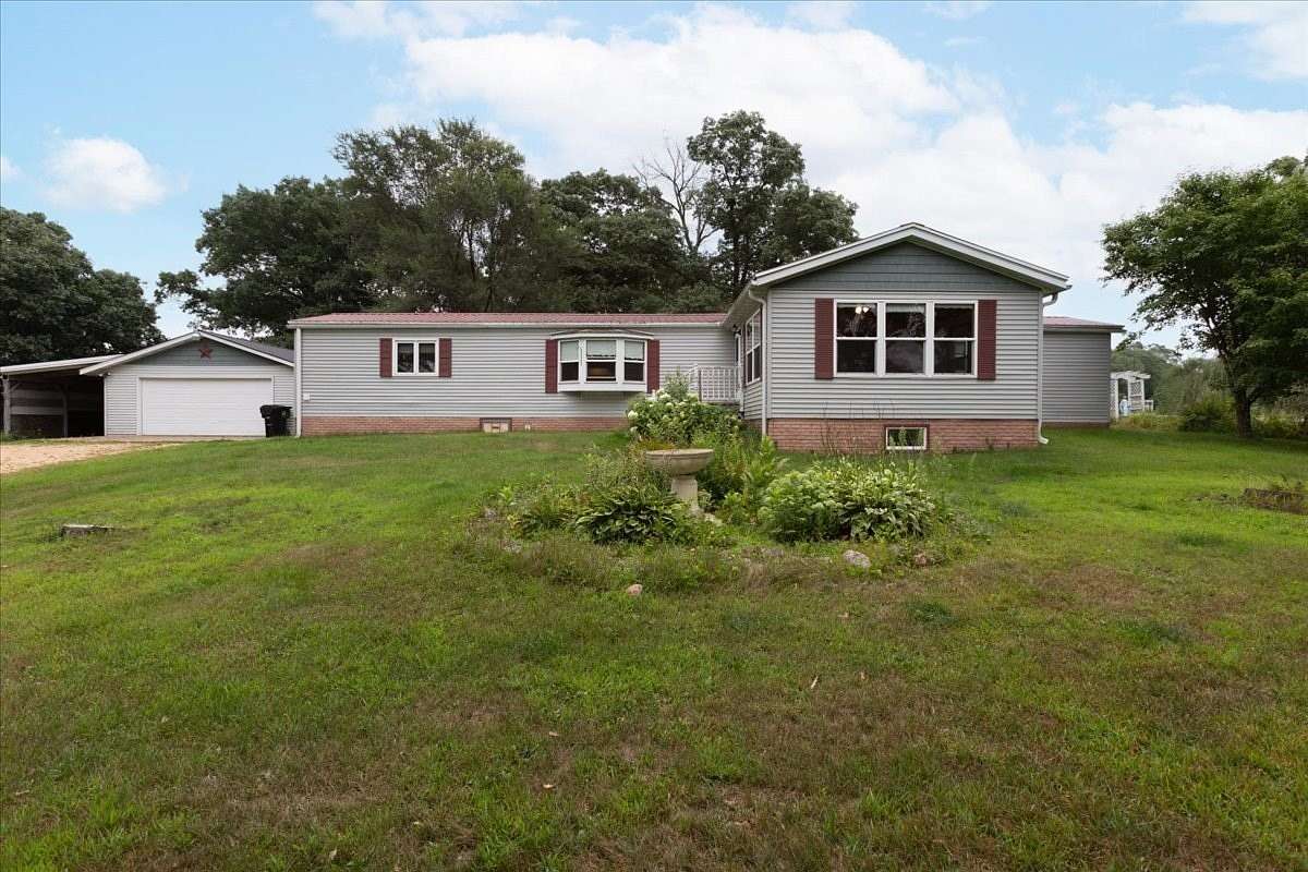 5 Acres of Land with Home for Sale in Boyceville, Wisconsin