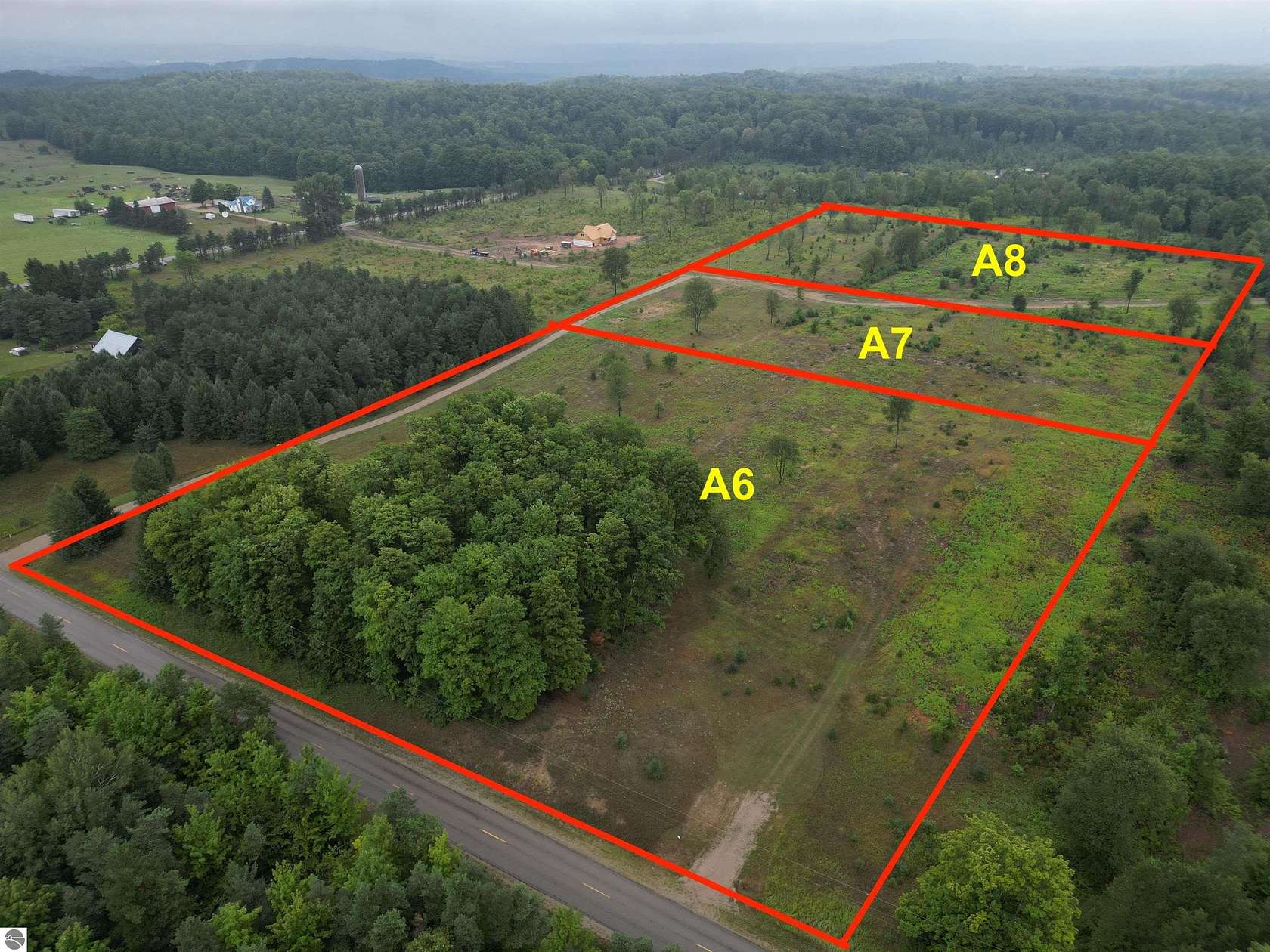 8.22 Acres of Land for Sale in Maple City, Michigan
