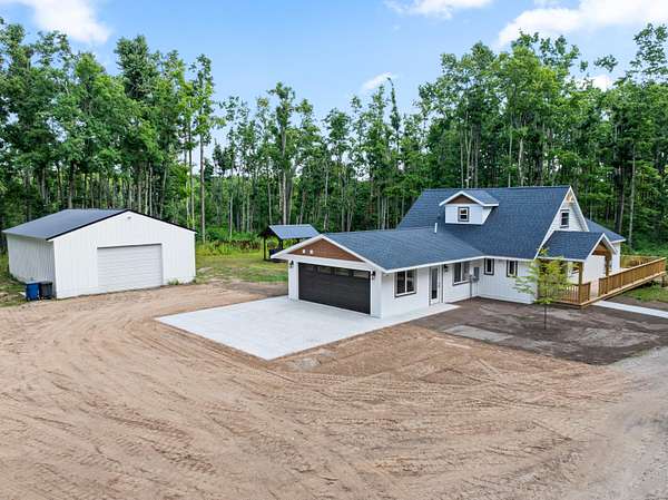 6.4 Acres of Land with Home for Sale in Gaylord, Michigan