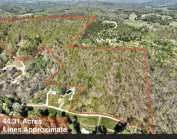 44.3 Acres of Land for Sale in Sharps Chapel, Tennessee