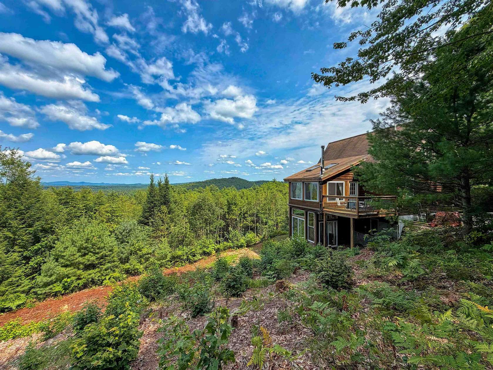 13.7 Acres of Recreational Land with Home for Sale in Effingham, New Hampshire