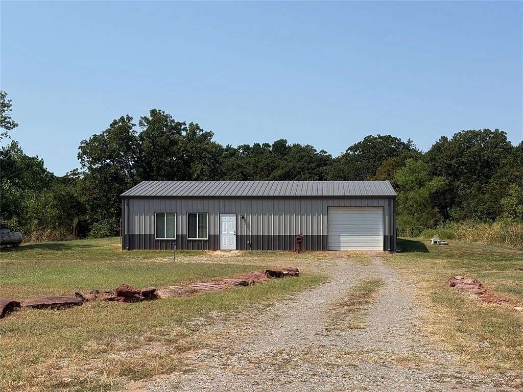 4.6 Acres of Land with Home for Sale in Tryon, Oklahoma