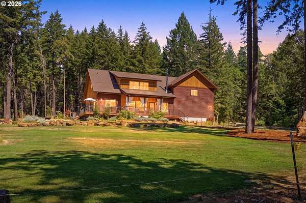 3.2 Acres of Land with Home for Sale in White Salmon, Washington