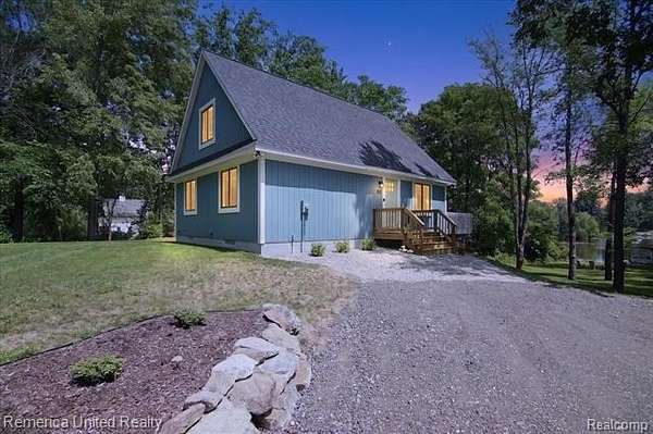 4 Acres of Land with Home for Sale in Putnam Township, Michigan