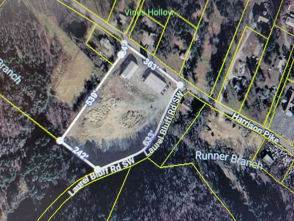 5 Acres of Improved Commercial Land for Sale in Cleveland, Tennessee