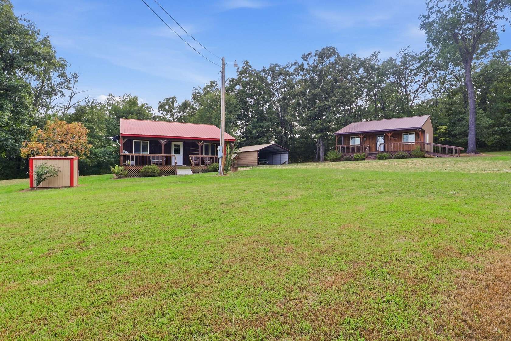 23 Acres of Recreational Land with Home for Sale in Goodson, Missouri