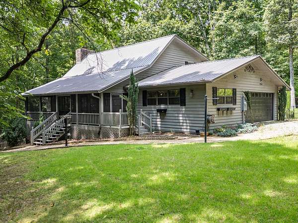 6.85 Acres of Land with Home for Sale in Murphy, North Carolina