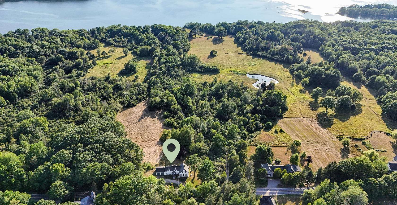 2.1 Acres of Land with Home for Sale in Penobscot, Maine