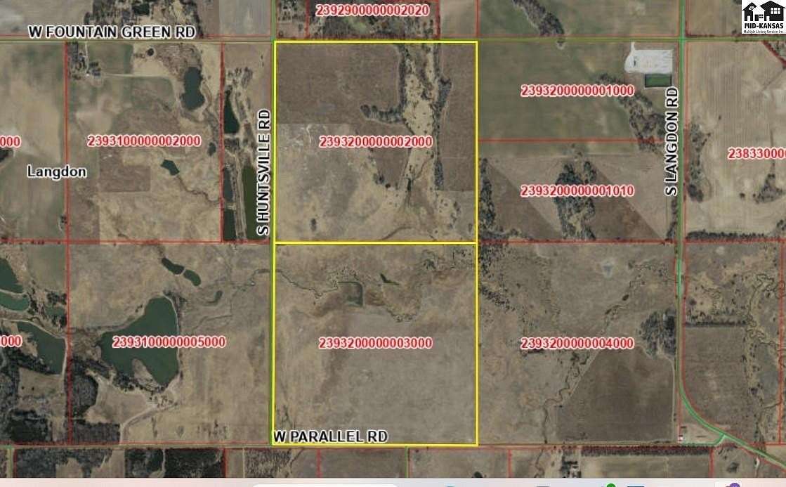 319 Acres of Land for Auction in Langdon, Kansas