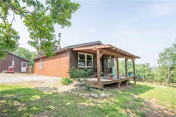 9.84 Acres of Land with Home for Sale in Creston, Ohio